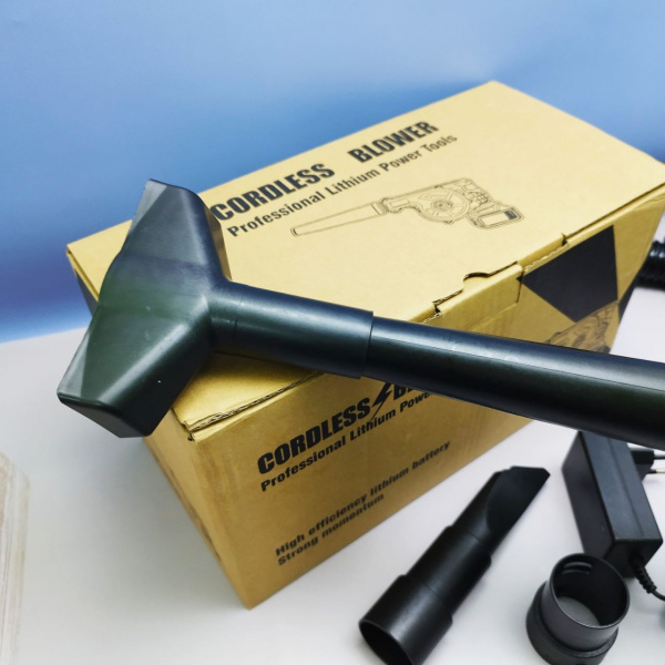 Беспроводной портативный проффесиональный пылесос в автомобиль Cordless Blower / Литиевая батарея